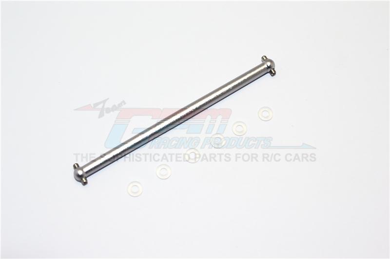 Axial Yeti Jr. SCORE Trophy Truck (AX90052) Aluminum Dog Bone (77mm) - 1Pc Set Gray Silver