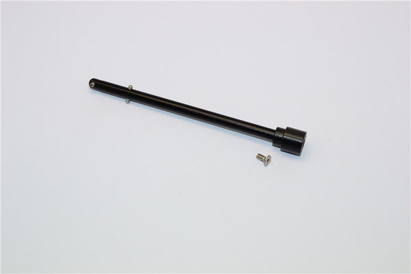 Axial Yeti Jr. SCORE Trophy Truck (AX90052) Aluminum Front Main Shaft With Delrin Wheel Joint - 1Pc Set Black