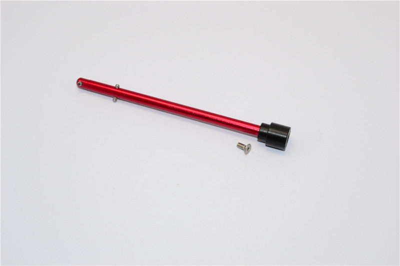 Axial Yeti Jr. SCORE Trophy Truck (AX90052) Aluminum Front Main Shaft With Delrin Wheel Joint - 1Pc Set Red