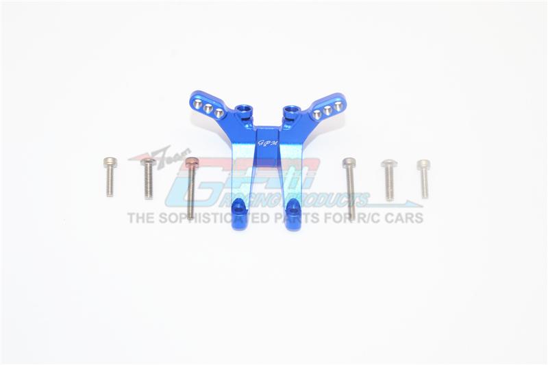 Axial Yeti Jr. Can-Am Maverick (AXI90069) Aluminum Front Shock Tower - 1Pc Set Blue