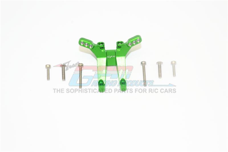 Axial Yeti Jr. Can-Am Maverick (AXI90069) Aluminum Front Shock Tower - 1Pc Set Green