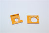 Kyosho Mini-Z AWD Aluminum Motor Spacer (Motor Gear 17T W/Main Gear 31T ) (Motor Gear 19T W/Main Gear 29T)(Motor Gear 21T W/Main Gear 27T) - 1Pr Gold