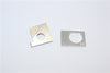 Kyosho Mini-Z AWD Aluminum Motor Spacer (Motor Gear 15T W/Main Gear 31T) (Motor Gear 17T W/Main Gear 19T) (Motor Gear 19T W/Main Gear 27T) - 1Pr Silver