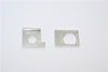 Kyosho Mini-Z AWD Aluminum Motor Spacer (Motor Gear 15T W/Main Gear 31T) (Motor Gear 17T W/Main Gear 19T) (Motor Gear 19T W/Main Gear 27T) - 1Pr Silver