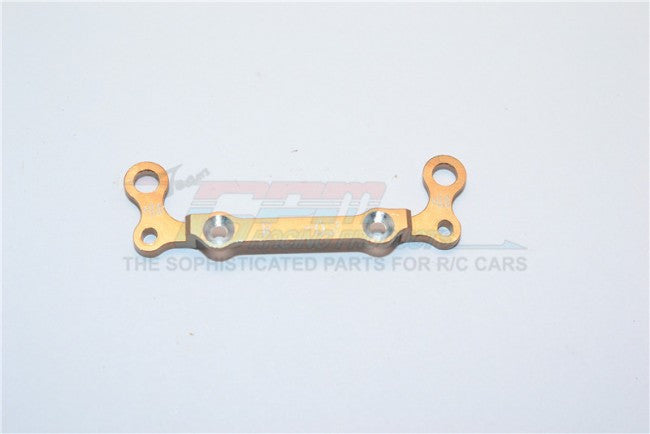 Kyosho Mini-Z AWD Aluminum Rear Knuckle Arm Holder GPM Design (Toe Out : 0.2mm, Thick : 0.6mm) - 1Pc Golden Black