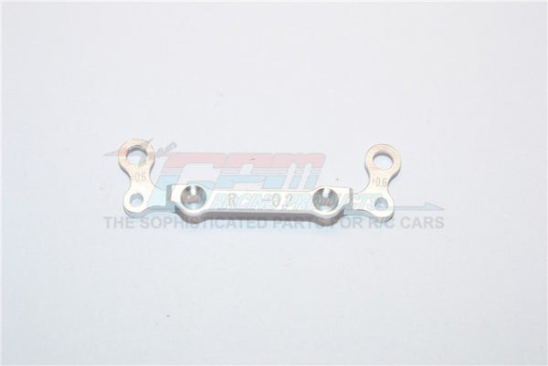 Kyosho Mini-Z AWD Aluminum Rear Knuckle Arm Holder GPM Design (Toe Out : 0.2mm, Thick : 0.6mm) - 1Pc Silver