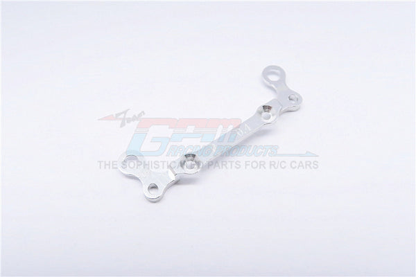 Kyosho Mini-Z AWD Aluminum Rear Knuckle Arm Holder (Toe Out 0.4mm, Thick 0.6mm) GPM Design - 1Pc Silver