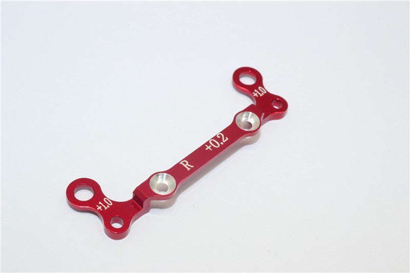 Kyosho Mini-Z AWD Aluminum Rear Knuckle Arm Holder (Toe In 0.2mm, Thick 1.0mm) GPM Design - 1Pc Red