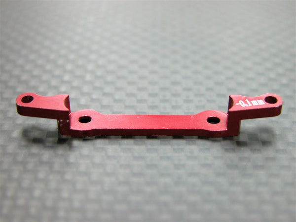 Kyosho Mini-Z AWD Aluminum Rear Knuckle Arm Holder (Toe Out -0.1mm) - 1Pc Red