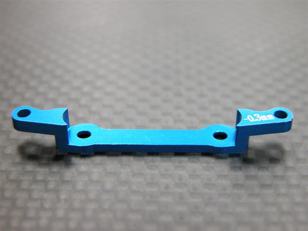 Kyosho Mini-Z AWD Aluminum Rear Knuckle Arm Holder (Toe Out -0.3mm) - 1Pc Blue