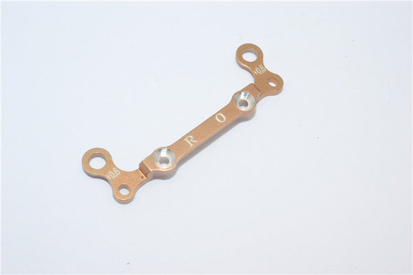 Kyosho Mini-Z AWD Aluminum Rear Knuckle Arm Holder GPM Design (0mm, Thick 0.6mm) - 1Pc Golden Black