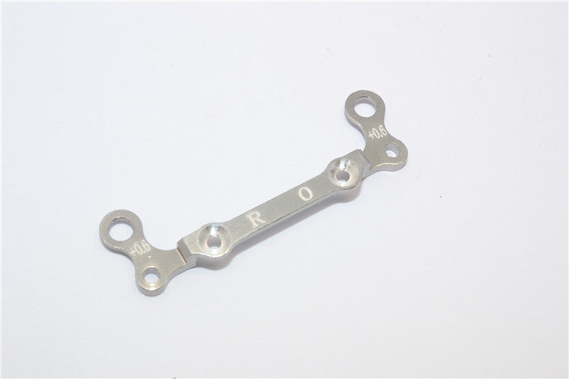 Kyosho Mini-Z AWD Aluminum Rear Knuckle Arm Holder GPM Design (0mm, Thick 0.6mm) - 1Pc Gray Silver