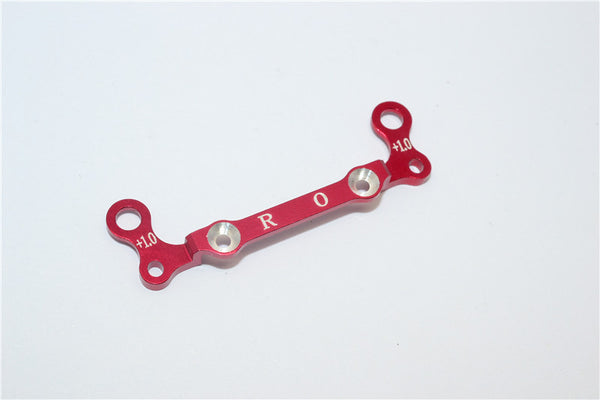 Kyosho Mini-Z AWD Aluminum Rear Knuckle Arm Holder GPM Design (0mm, Thick 1.0mm) - 1Pc Red