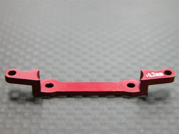 Kyosho Mini-Z AWD Aluminum Rear Knuckle Arm Holder (Toe In +0.2mm) - 1Pc Red