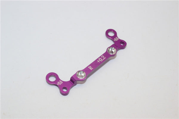 Kyosho Mini-Z AWD Aluminum Rear Knuckle Arm Holder (Toe In 0.2mm, Thick 0.6mm) GPM Design - 1Pc Purple
