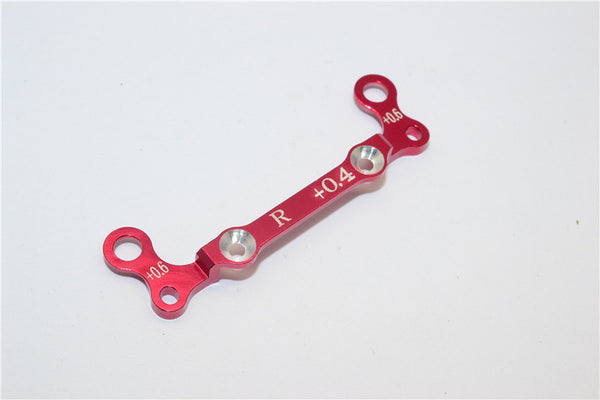 Kyosho Mini-Z AWD Aluminum Rear Knuckle Arm Holder (Toe In 0.4mm, Thick 0.6mm) GPM Design - 1Pc Red