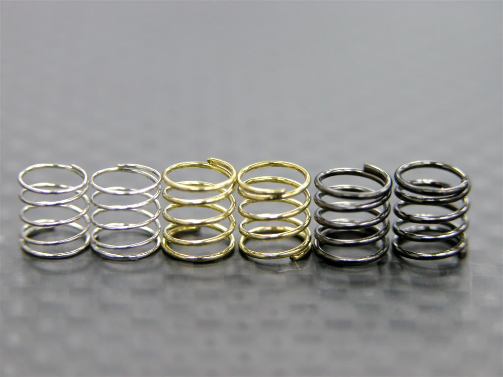 Kyosho Mini-Z AWD Front & Rear (0.3, 0.4, 0.5mm) Coil Spring 5.2mm Length - 3 Prs