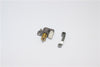 Kyosho Mini-Z AWD Aluminum Steering Assembly With Pin - 1 Set Gray Silver