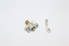 Kyosho Mini-Z AWD Aluminum Steering Assembly With Pin - 1 Set Silver