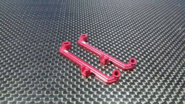 Kyosho Mini-Z AWD Aluminum Steering Plate -0.2mm & +0.2mm - 2 Pcs Set Red
