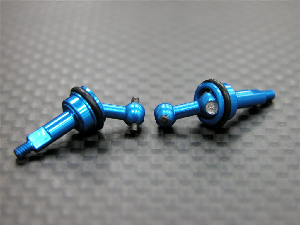 Kyosho Mini-Z AWD Aluminum Front/Rear Universal Swing Shaft (New CVD Design) - 1Pr Blue