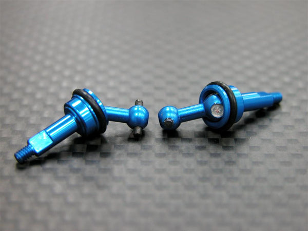 Kyosho Mini-Z AWD Aluminum Front/Rear Universal Swing Shaft (New CVD Design) - 1Pr Blue