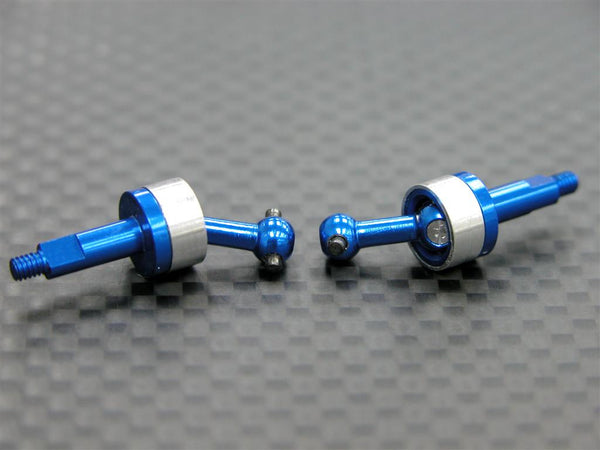 Kyosho Mini-Z AWD Aluminum Front/Rear Universal Swing Shaft (CVD Design) - 1Pr Blue