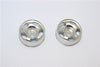 Kyosho Mini-Z AWD Aluminum Front/Rear Ridge Rims (5P, 2.5mm Off Set, Width 8.5mm) - 1Pr Silver