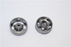 Kyosho Mini-Z AWD Aluminum Front/Rear Ridge Rims (6P, 2.5mm Off Set, Width 8.5mm) - 1Pr Gray Silver