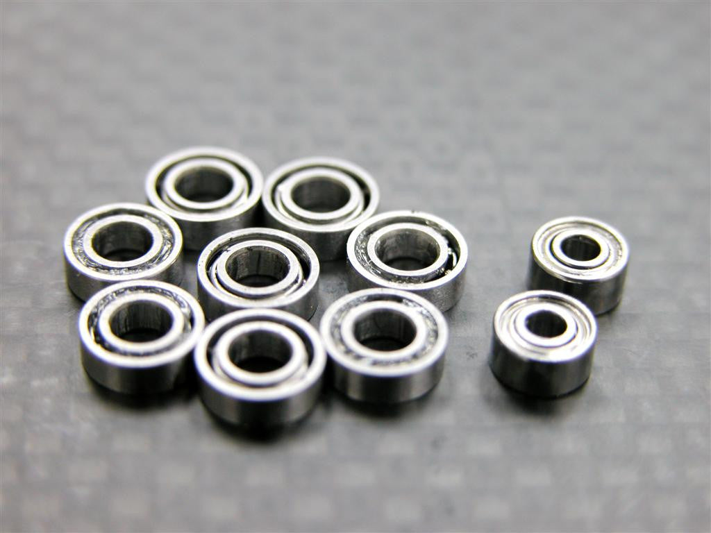 Kyosho Mini-Z AWD Full Bearing Set 2X5X2.5mm-2Pcs & 3X6X2mm- 8Pcs - 10Pcs Set