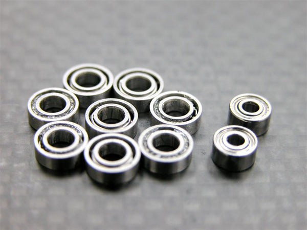 Kyosho Mini-Z AWD Full Bearing Set 2X5X2.5mm-2Pcs & 3X6X2mm- 8Pcs - 10Pcs Set