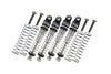 Aluminum 6061-T6 Front And Rear Shocks 38mm For Kyosho 1/18 Mini-Z 4x4 Suzuki Jimny Sierra APIO JIMNY TS4-32525 Upgrades - Silver