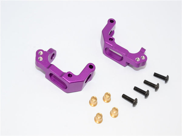 HPI RS4 3 Aluminum Front C-Hub Set - 1Pr Purple