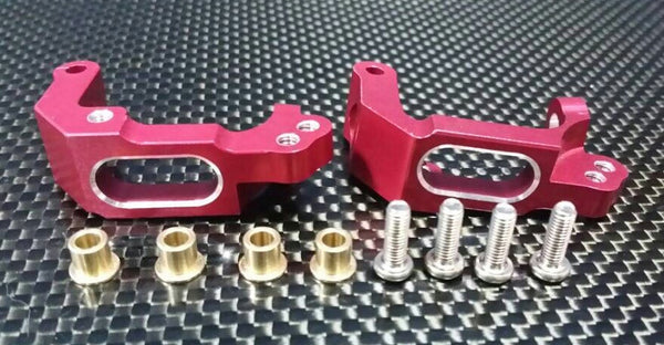 HPI RS4 3 Aluminum Front C-Hub Set - 1Pr Red