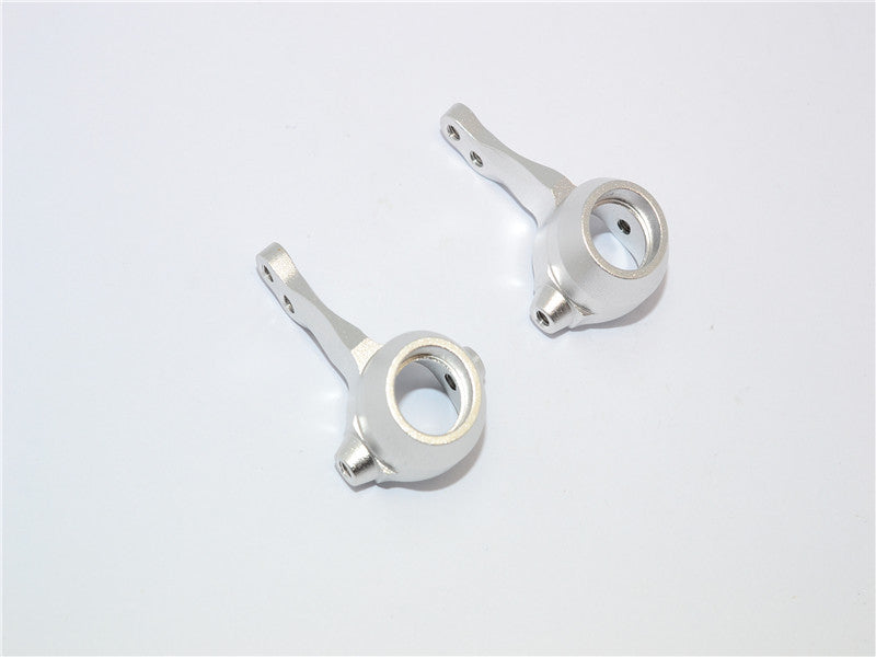 HPI RS4 3 Aluminum Front Bearing C-Hub - 1Pr Silver