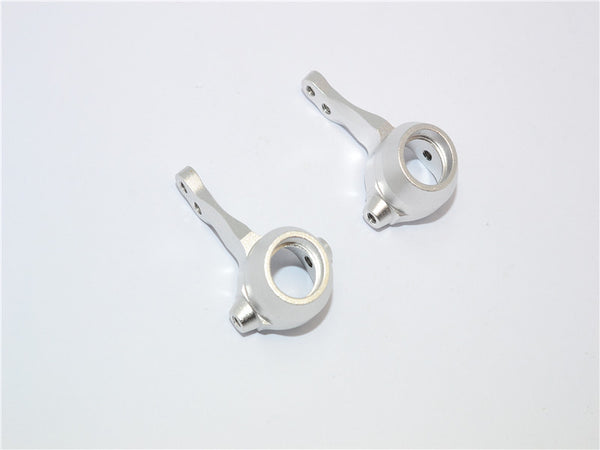 HPI RS4 3 Aluminum Front Bearing C-Hub - 1Pr Silver