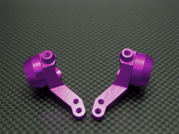 HPI RS4 3 Aluminum Front Knuckle Arm Set - 1Pr Purple