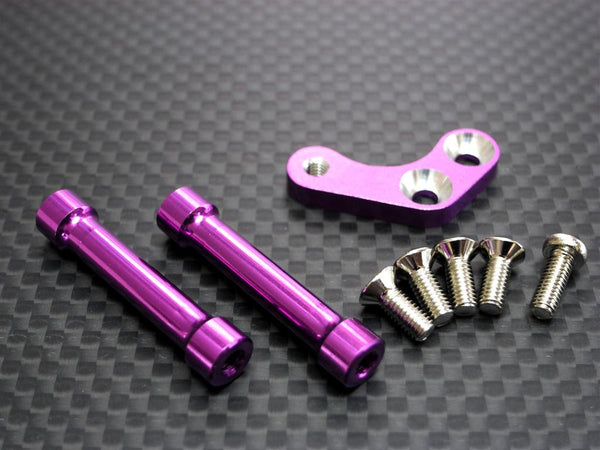 HPI RS4 3 Aluminum Fuel Tank Mount - 1 Set Purple