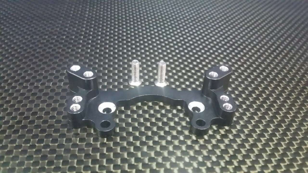 HPI RS4 3 Aluminum Front Shock Mount Tower - 1 Set Black