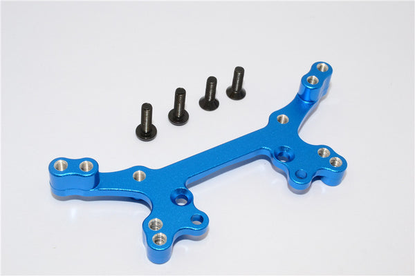 HPI RS4 3 Aluminum Rear Shock Tower- 1 Set Blue