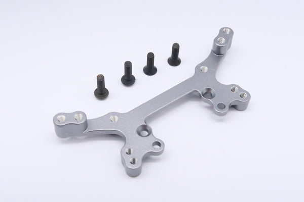 HPI RS4 3 Aluminum Rear Shock Tower- 1 Set Gray Silver