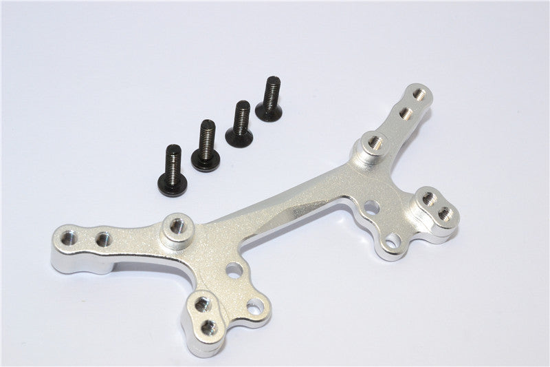 HPI RS4 3 Aluminum Rear Shock Tower- 1 Set Silver