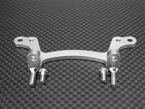 HPI RS4 3 Aluminum Rear Body Mount - 1 Set Silver