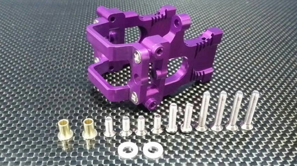 HPI RS4 3 Aluminum Centre Set Gear Mount - 1 Set Purple