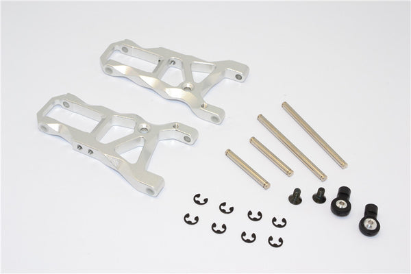 HPI RS4 3 Aluminum Front Suspension Arm - 1Pr Silver