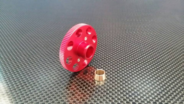 HPI RS4 3 Aluminum Lighter Fly Wheel - 1 Pc Red