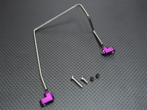 HPI RS4 3 Aluminum+Steel Handle Set - 1 Set Purple