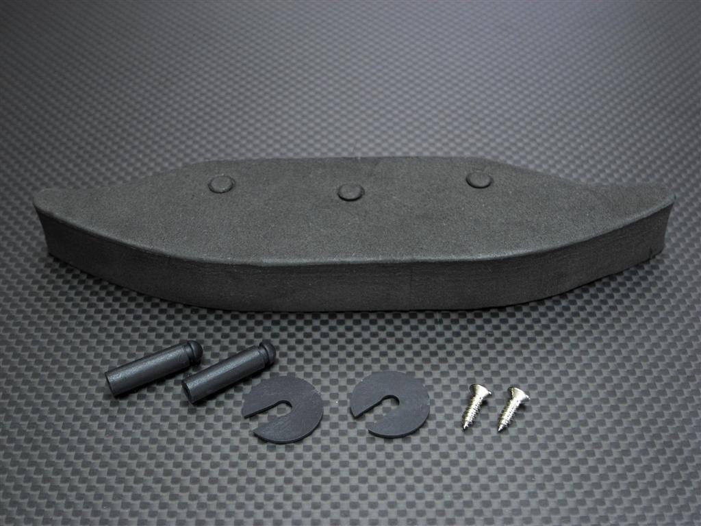 HPI RS4 3 Urethane Foam Bumper - 1 Set Black