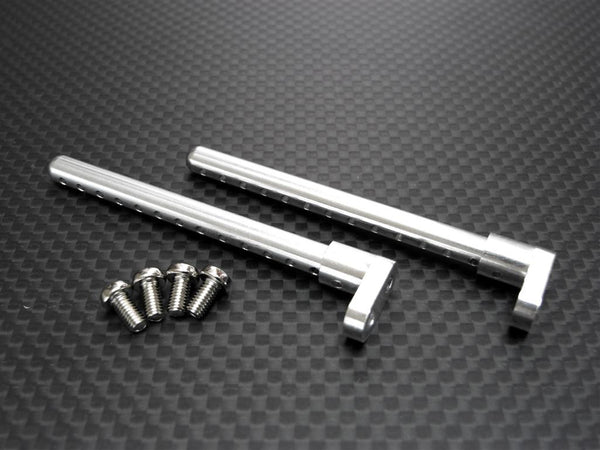 HPI RS4 3 Aluminum Rear Bodt Post Set - 1Pr Silver