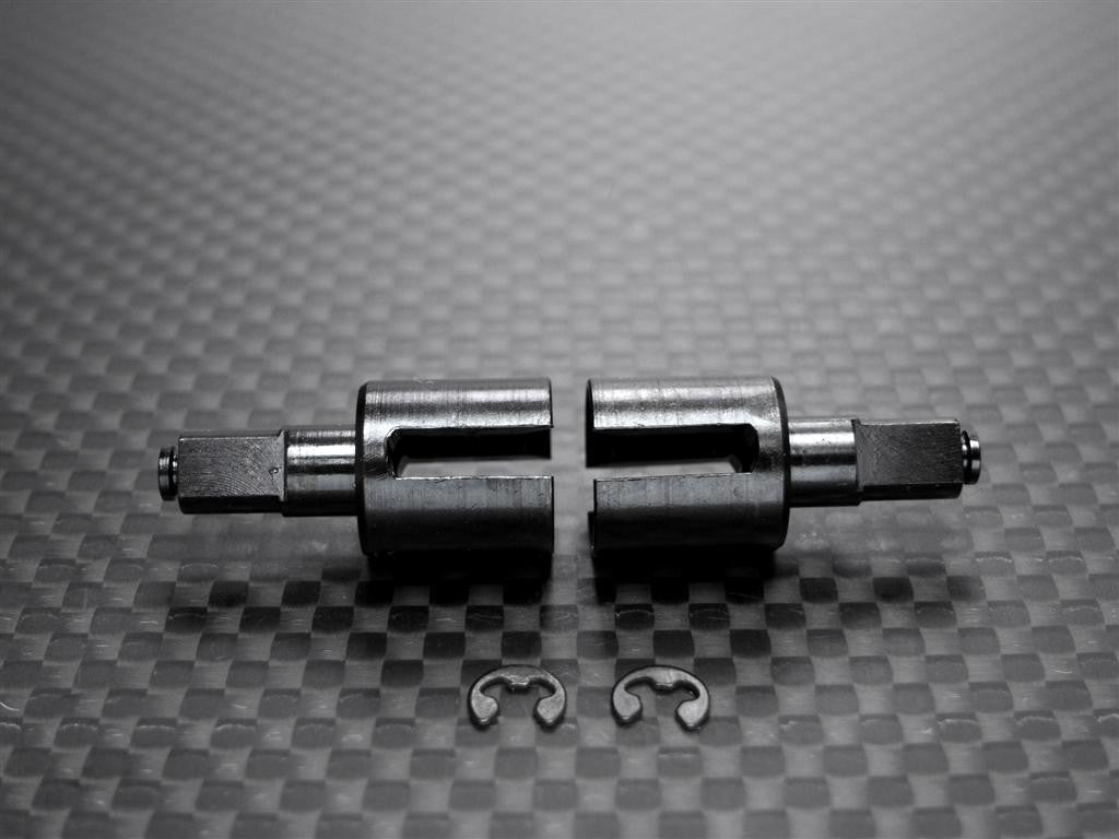 HPI RS4 3 Steel Front/Rear Gear Box Joint - 1Pr Black